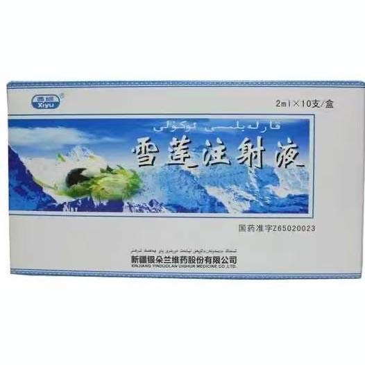 雪莲注射液 价格¥465.00/盒 购买药店北京美信康年大药房 功能主治风湿性